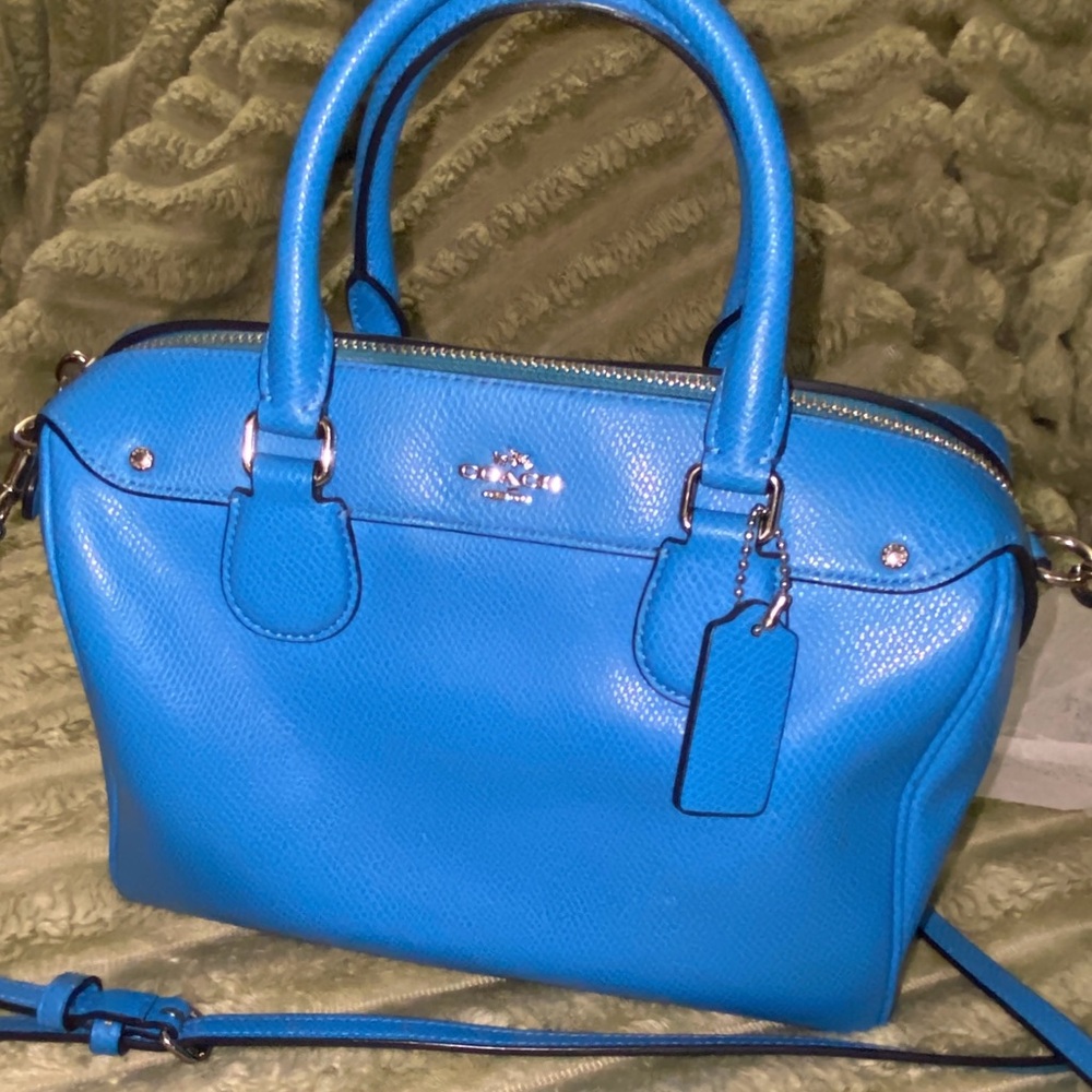 Coach Vibrant Blue Mini Bag